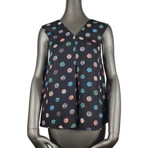 Opening Ceremony NWT Black Top Sleeveless Blouse Shirt Small